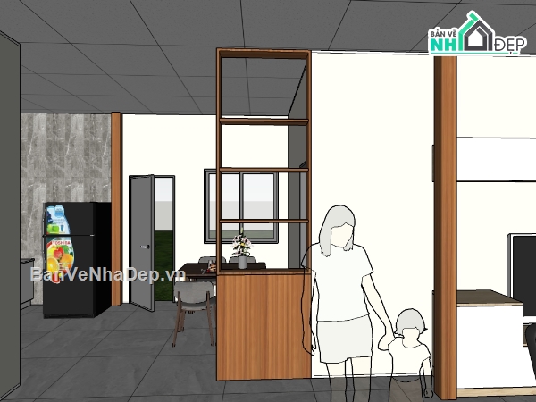 sketchup nhà lắp ghép,nhà lắp ghép khung thép,model sketchup nhà tiền chế,bản vẽ 3d sketchup nhà,file sketchup nhà lắp ghép,thiết kế nhà khung thép