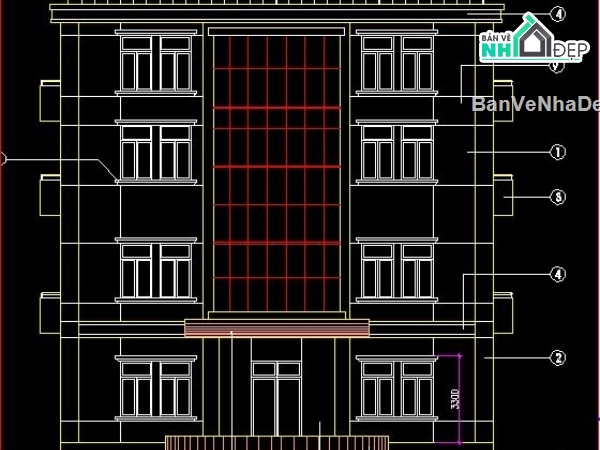 kết cấu trường học,kết cấu trường du lịch,bản vẽ thiết kế trường du lịch