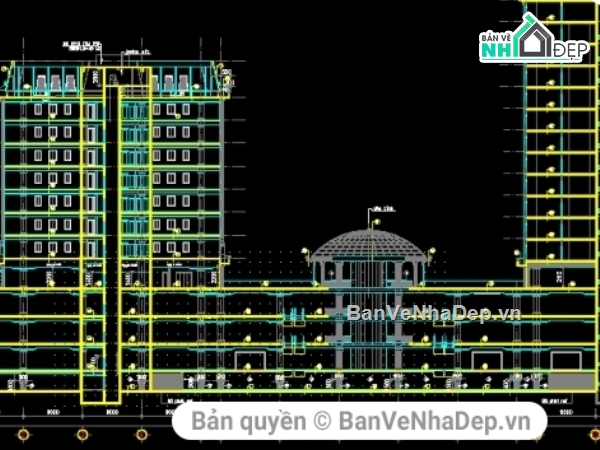 Bản vẽ siêu thị big C,File cad siêu thị bigC,thiết kế siêu thị,siêu thị bigc Đà Nẵng