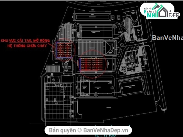 phòng cháy chữa cháy nhà kho,bản vẽ hệ thống PCCC,Phòng cháy chữa cháy kho,thẩm duyệt PCCC,PCCC nhà kho