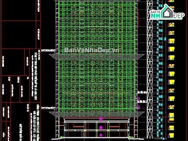 Biện pháp thi công,nhà 23 tầng,nhà cao tầng,chung cư 23 tầng