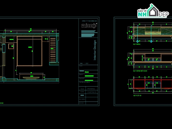 Bản vẽ nội thất nhà phố,bổ chi tiết nội thất,Bản vẽ chi tiết