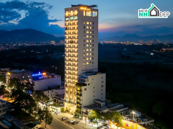 bản vẽ kiến trúc khách sạn,Bản vẽ khách sạn,kiến trúc khách sạn,bản vẽ cad khách sạn