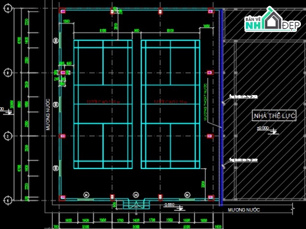 nhà thi đấu,Bản vẽ  nhà thi đấu,autocad nhà thi đấu cầu lông,nhà cầu lông,bản vẽ sân cầu lông