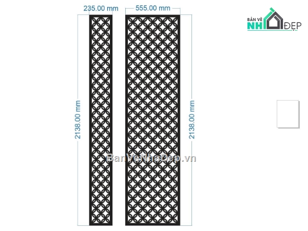 vách đồng tiền,vách cnc,vách trang trí