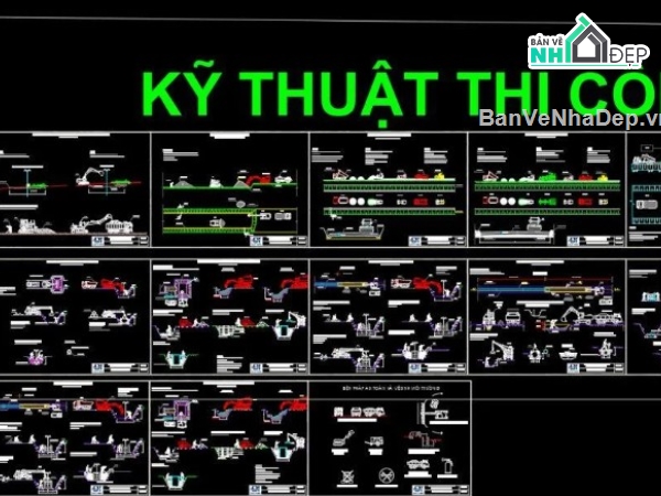 file CAD hạ tầng kỹ thuật,biện pháp thi công san nền,biện pháp thi công cấp thoát nước