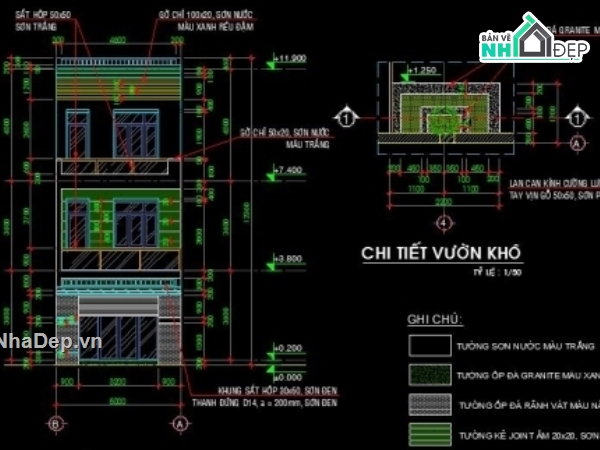 kiến trúc 3 tầng,bản vẽ nhà phố 3 tầng đẹp,bản vẽ nhà phố 3 tầng,nhà phố 3 tầng 5x20m,nhà phố 3 tầng lệch