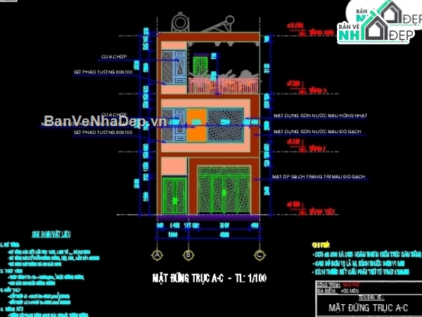 thiết kế nhà phố đẹp,file cad nhà phố 3 tầng,revit nhà phố 3 tầng,thiết kế nhà phố 3 tầng,autocad nhà phố 3 tầng