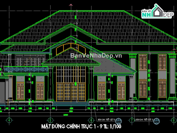 biệt thự đẹp,biệt thự  đẹp,biệt thự 2 tầng,cad biệt thự 2 tầng,bản vẽ biệt thự 2 tầng