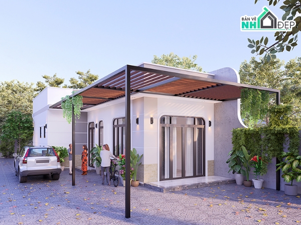 nhà cấp 4,Bản vẽ nhà cấp 4,cấp 4,nhà