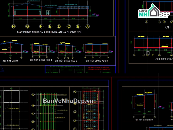 lán trại file cad,cad lán trại,lán trại fle cad