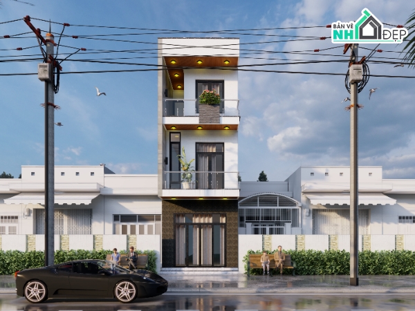 nhà 3 tầng,3 tầng,nhà phố