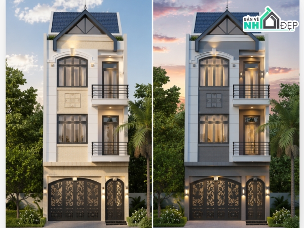 nhà 3 tầng,3 tầng,nhà phố 3 tầng,bản vẽ nhà phố 3 tầng,bản vẽ thiết kế nhà 3 tầng,bản vẽ nhà phố