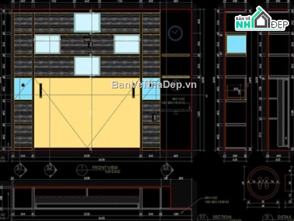chung cư linh đàm,file cad chung cư,nội thất chung cư