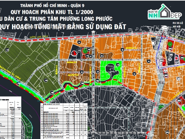 quy hoạch quận 9,bản vẽ quy hoạch,quy hoạch