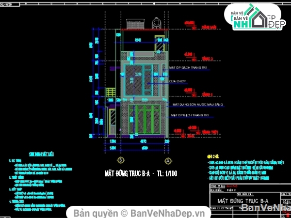 Bản vẽ nhà phố 3 tầng,cad nhà phố 3 tầng,file cad nhà phố 3 tầng,cad nhà phố 3 tầng hiện đại