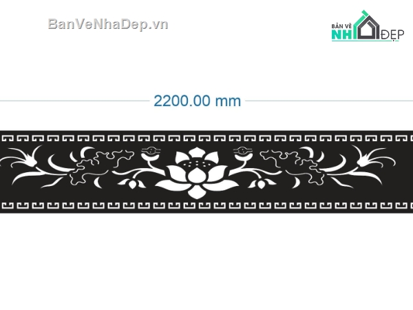 mẫu cnc sen,mẫu sen ngang,hoa sen cnc