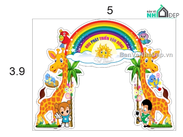 mẫu cổng chào mầm non,mẫu cắt cổng mầm non,mẫu cổng mầm non cnc,file cnc cổng chào mầm non