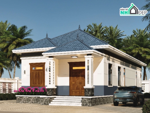 Bản vẽ thiết kế nhà,thiết kế nhà cấp 4,Bản vẽ nhà cấp 4