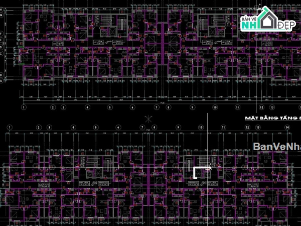 Chung cư 14 tầng,file cad chung cư 14 tầng,bản vẽ chung cư 14 tầng,chung cư 14 tầng file cad,chung cư 14 tầng