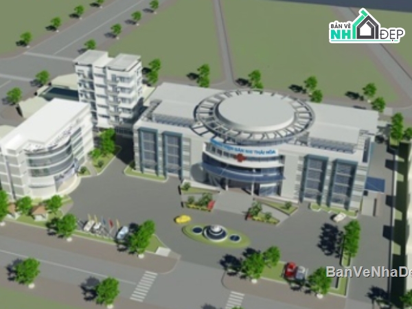 file cad bệnh viện,bệnh viện file cad,bệnh viện đồng tháp
