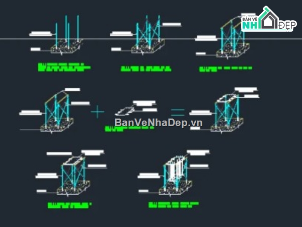 BPTC nhà xưởng,nhà xưởng,file cad nhà xưởng