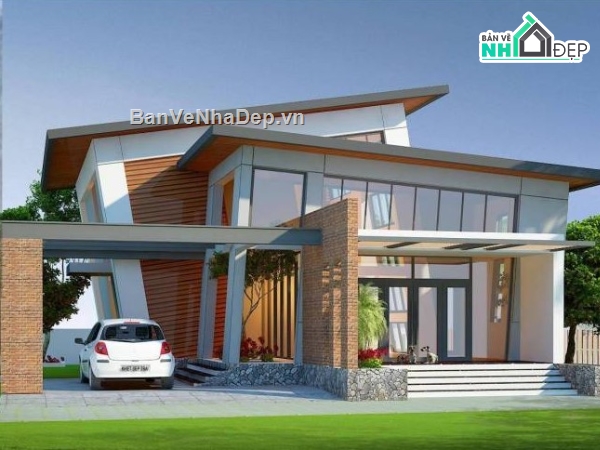 biệt thự đẹp 2,biệt thự hiện đại,biệt thự 2 tầng