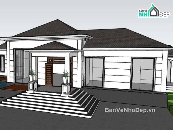 biệt thự 1 tầng,biệt thự  su,biệt thự 1 tầng su