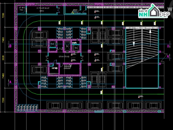 đồ án tốt nghiệp,thiết kế chung cư,đồ án xây dựng,bản vẽ cad chung cư