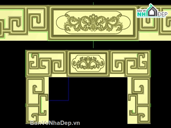 triện bàn thờ,mẫu cnc triện bàn thờ,Bộ mẫu bàn thờ đẹp