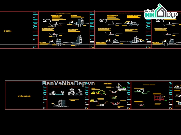 đường bê tông nhựa giao thông,đường bê tông,cad đường bê tông,file cad đường bê tông