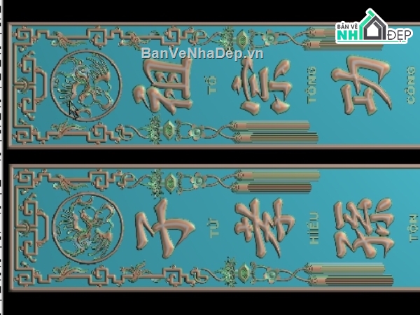 Câu đối tổ tông,File câu đối cnc,Câu đối diềm triện,câu đối cnc