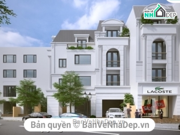 Biệt thự BT1-BT6,LK1-LK6D,BT+LK New house Xa La,5 mẫu biệt thự 3 tầng,tổng hợp 9 mẫu nhà liền kề