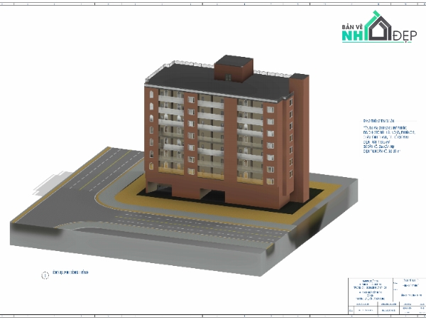 Đồ án chung cư,Revit chung cư,Bản vẽ chung cư