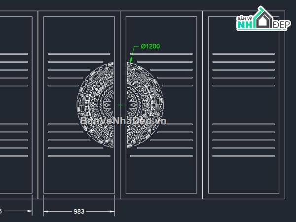 trống đồng CNC,4 cánh trống đồng,file cnc 4 cánh trống đồng