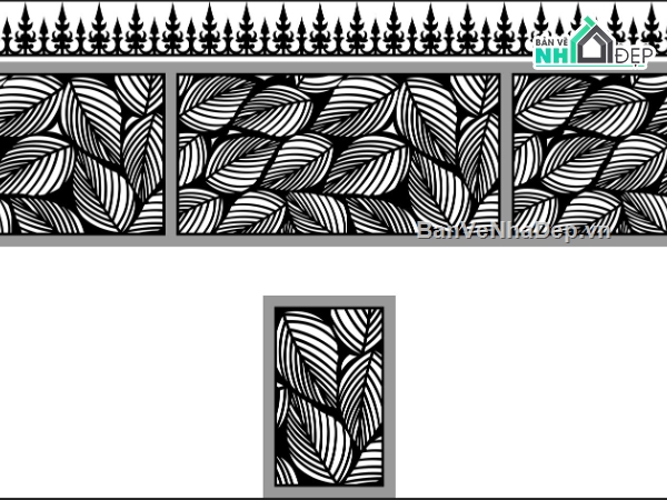 mẫu hàng rào,hàng rào,cnc hàng rào