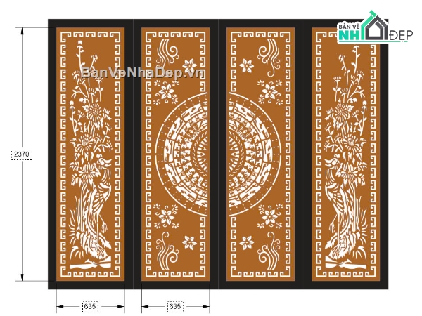 mẫu cổng CNC 4 cánh đẹp,CNC 4 cánh hiện đại,CNC mẫu cổng 4 cánh,mẫu cửa 4 cánh CNC