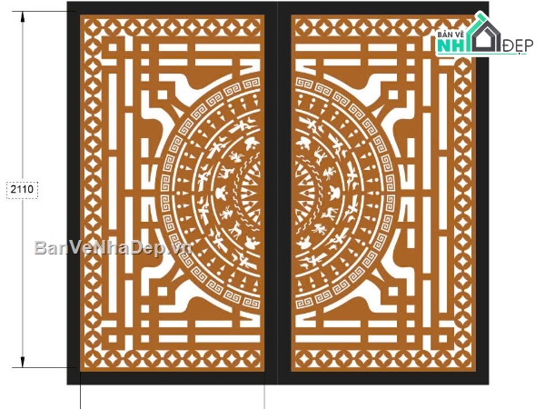 mẫu cổng CNC 2 cánh,file cnc cổng 2 cánh,mẫu cnc cổng 2 cánh