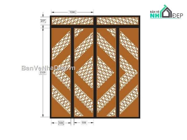 ô thoáng,mẫu cổng 4 cánh,CNC cổng 4 cánh,CNC mẫu cổng 4 cánh