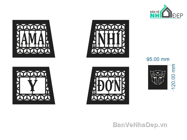 mẫu logo đẹp,mẫu logo,CNC hoa văn cửa đẹp,hoa văn và logo