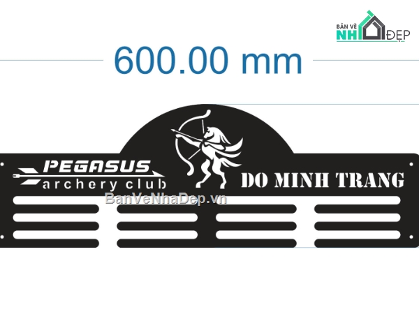mẫu logo,logo treo huân chương,cnc mẫu chương