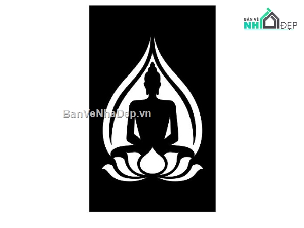 tranh phật cnc,file cnc tranh phật,mẫu tranh phật