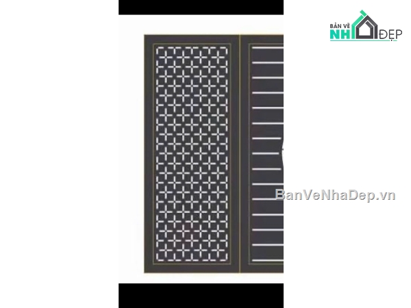 vách cổng,mẫu vách cổng,file cnc vách cổng