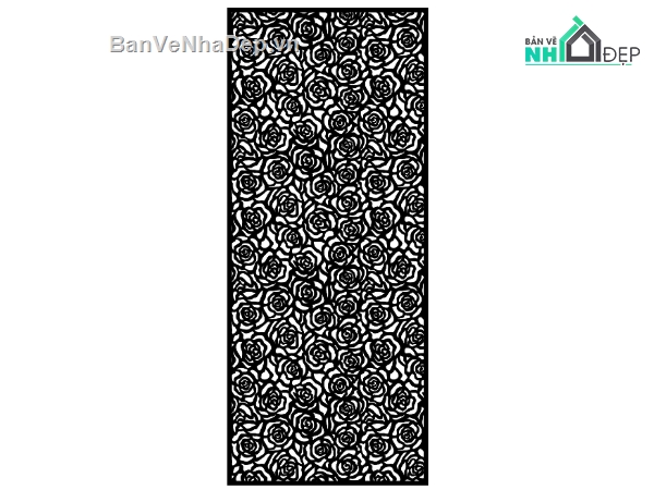 vách ngăn hoa hồng,vách ngăn,CNC vách hoa hồng,vách ngăn hoa