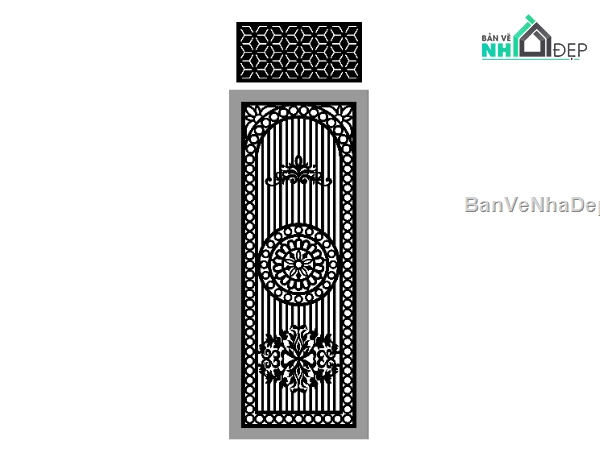 Cổng 1 cánh,Cổng 1 cánh file dxf,Cổng 1 cánh đẹp
