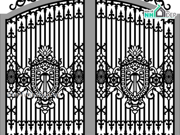 cổng cnc đẹp,cánh cổng đẹp,hoa văn cổng