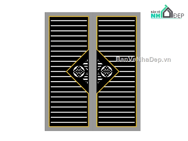 Cổng 2 cánh,file dxf cổng 2 cánh,dxf cổng 2 cánh