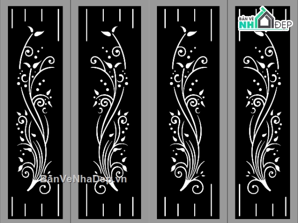cánh cổng đẹp,hoa văn cnc,hoa văn cổng
