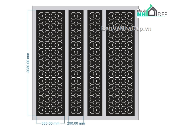Cổng bông tuyết 4 cánh,Cổng bông tuyết cnc,cổng 4 cánh cnc