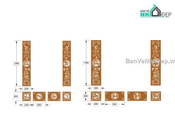 Cổng cnc mới nhất,Cổng cnc file dxf,Cổng file dxf